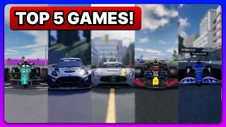 The Top 5 Roblox Racing Games!