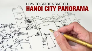 How to Start a Panorama Sketch