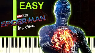 SPIDER-MAN: NO WAY HOME - Official Trailer - EASY Piano Tutorial