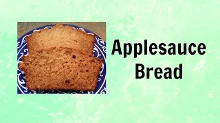 Applesauce Bread Recipe