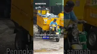 SAMPAH NUMPUK SEBABKAN BAU TAK SEDAP, WARUNG BUDI SEPI PEMBELI