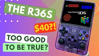 🕹️ R36S | Budget Gaming on a Dime! Unboxing and Review 🌟