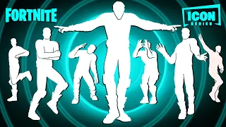 All Fortnite Icon Series Dances With The Best Music