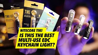 Is this the best multi-use EDC keychain light? Nitecore TIKI (300 lumens) First look!