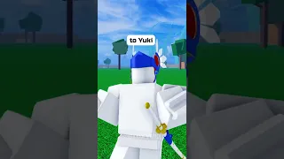 🩸🔪GUESS WHO KILLED YUKI IN ROBLOX BLOX FRUITS! 🐲                     #shorts