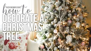 How to Decorate a Christmas Tree // CHRISTMAS DIY + DECOR CHALLENGE