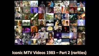Iconic MTV Videos 1983 - Part 2 (rarities)