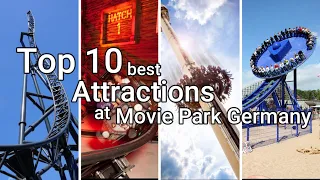 Top 10 Attractions at Movie Park Germany