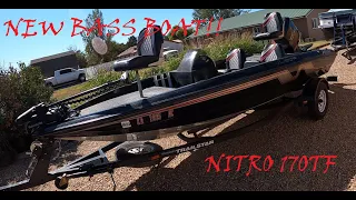 MY NEW BOAT 1996 NITRO 170TF BASS BOAT!!