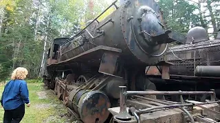 Ghost Trains in the Allagash Wilderness of Maine