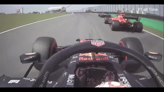 F1 2019 Brazil  Verstappen s overtakes on Hamilton both onboards and team radio's #F1release [4K]