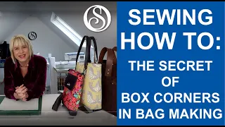 The secret of boxed corners in bag making