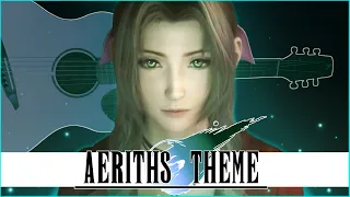 Aeriths Theme ON GUITAR Cover - FINAL FANTASY VII Remake Music