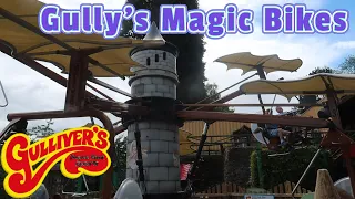 Gulliver's Kingdom Theme Park Matlock Gully's Magic Bikes onride pov July 2022