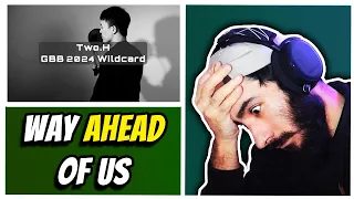 Pro Beatboxer Reacts - Two.H - Grand Beatbox Battle 2024 : World League Solo Wildcard