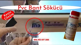 Pvc Pimapen Plastik Pencere Bant Sökücü Nasıl Uygulanır?