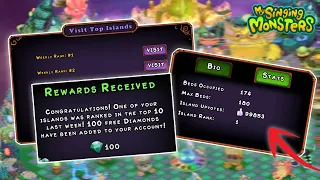 How To Get WEEKLY TOP 10 Island Ranking In My Singing Monsters (MSM Tips & Strategies)