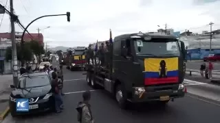 Llegan a Quito los cuerpos de militares que fallecieron en accidente