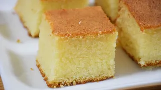 Eggless Sponge Cake | Vanilla Sponge Cake With Condensed Milk | Super Soft Eggless Cake