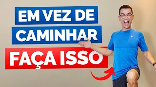 🚶‍♂️CAMINHADA EM CASA PARA EMAGRECER | Aula de Ginástica FÁCIL para Iniciantes | Aurélio Alfieri