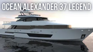 Ocean Alexander 37L SuperYacht Tour | See Inside this LEGENDARY Super Yacht