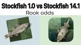 Stockfish 1 vs Stockfish 14.1 | Is 14 years enough for rook odds?