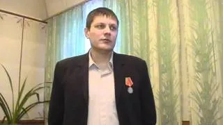 Житель города Барабинска получил медаль Суворова.mpg