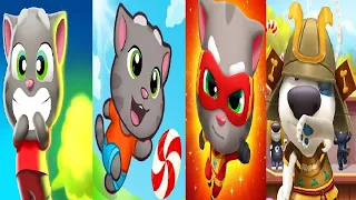 Talking TOM bubble shooter VS Tom Hero Dash VS Talking Tom Farts VS  Tom Candy Run Android Gameplay