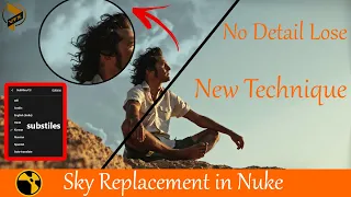 Nuke Tutorials || Sky Replacement in Full Detail || No detail lose