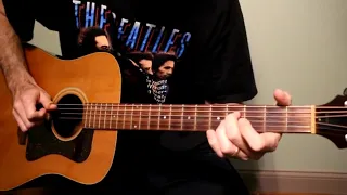 How to Play HEART'S "Crazy On You" acoustic guitar intro