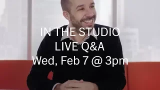 Trailer: LIVE Q&A with Corey D'Augustine (Feb 7) | IN THE STUDIO – Send us your questions!