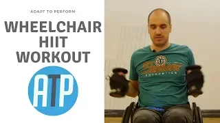 20 MIN FAT BURN HIIT WORKOUT FOR WHEELCHAIR USERS | ADAPT TO PERFORM
