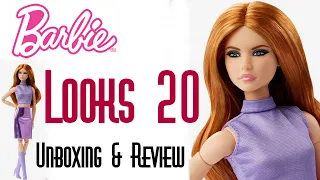 🔮 BARBIE LOOKS 20 🌊 WAVE 4 ANDRA DOLL RED HAIR 👑 EDMOND'S COLLECTIBLE WORLD 🌎 UNBOXING & REVIEW