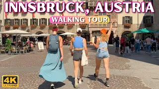 Innsbruck City Tour | 🇦🇹 Austria 4k Walking Tour [With Caption]