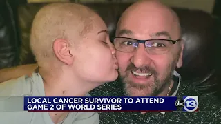 Inspired by ABC13's story, Mattress Mack gifts local cancer survivor and family World Series tickets