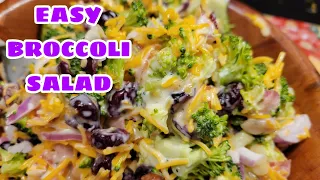 EASY BROCCOLI SALAD RECIPE