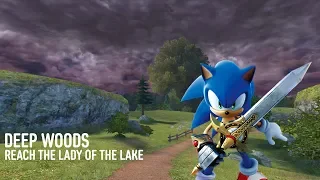 Sonic and the Black Knight - Deep Woods - Reach the Lady of the Lake (4k 60 fps)