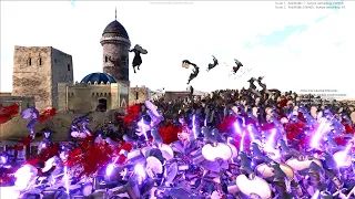 SUPER JOHN WICK & 10 TESLA VS 1,000,000 PERSIANS | Ultimate Epic Battle Simulator 2 | UEBS2