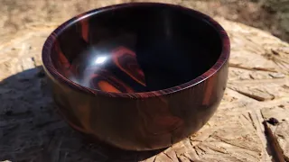 Woodturning- Marvelous Marble Wood Bowl