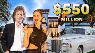 Mick Jagger's Lifestyle ★ 2023 Net Worth, Income, Girlfriends, Cars and Mansion