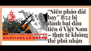 “Siêu pháo đài bay” B52 bị đánh bại đầu tiên ở Việt Nam – thực tế không thể phủ nhận