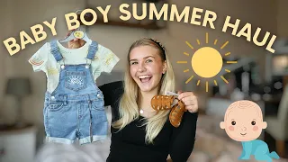 Baby Boy Summer Clothing Haul 2021 UK | PRIMARK H&M ASDA | HomeWithShan