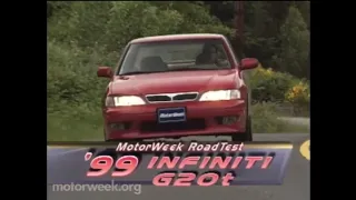 Motorweek 1999 Infiniti G20 Road Test