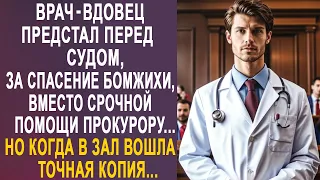 Врач предстал перед судом за спасение бродяжки, вместо помощи прокурору. Но когда в зал вошла...