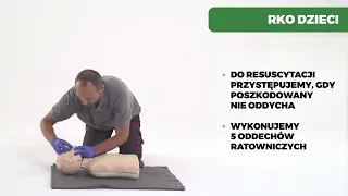 Resuscytacja (RKO) dzieci - PIERWSZA POMOC PRZEDMEDYCZNA