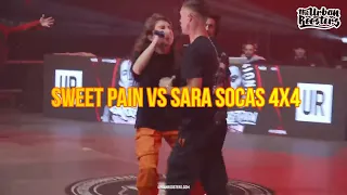 4X4 INTENSO ENTRE SWEET PAIN VS SARA SOCAS SUBTITULADO🤯🤯