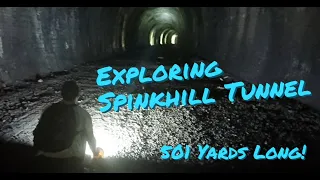 The Disused Spinkhill Railway Tunnel in Derbyshire