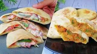 Mini Veg Pockets Recipe | No Oven | Ramadan 2023 Iftar Party Special Recipe | Healthy Iftar Recipe