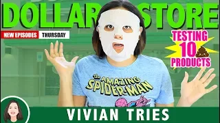 10 WEIRD DOLLAR STORE ITEMS!!!  |  VIVIAN TRIES HAUL