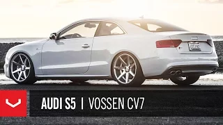 Audi S5 on 20'' Vossen VVS-CV7 Concave Wheels | Rims